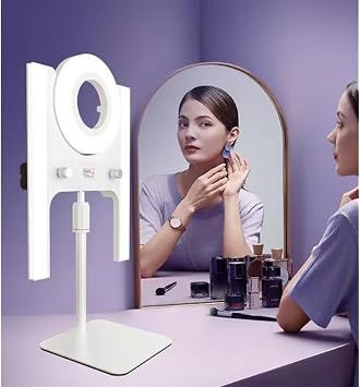 Coverzone Vlog Shooting Light Portable Publisher Lighting Color Temperature Adjustable Mini Led Light Video Shooting Light Product Promotion, Led Lighting MM3820 for Makeup and Selfie Photography