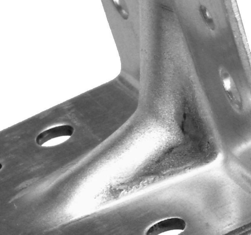 Équerres d'angle galvanisées 100x100x90x2,5mm Connex HVG2655 - 5