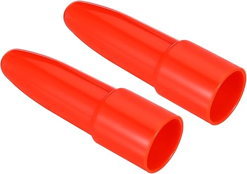 PATIKIL Tapas difusoras de linterna, 2 piezas de plástico de policarbonato resistente al desgaste, varita de señal para la mayoría de linternas LED,