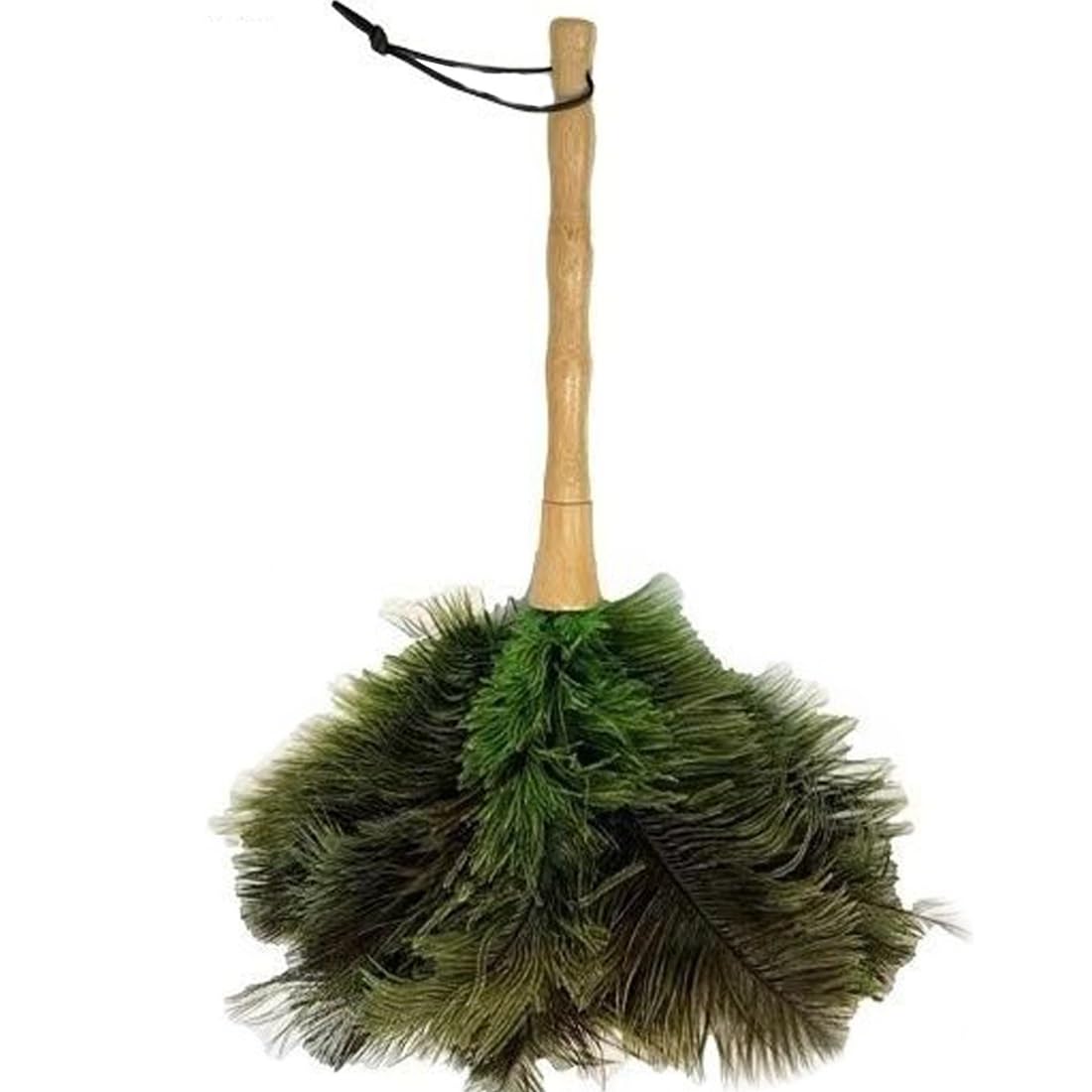 feather duster, Ostrich Feather Duster Anti Static Dust Removal Cleaning Tool Household Dusters With Wooden Handles