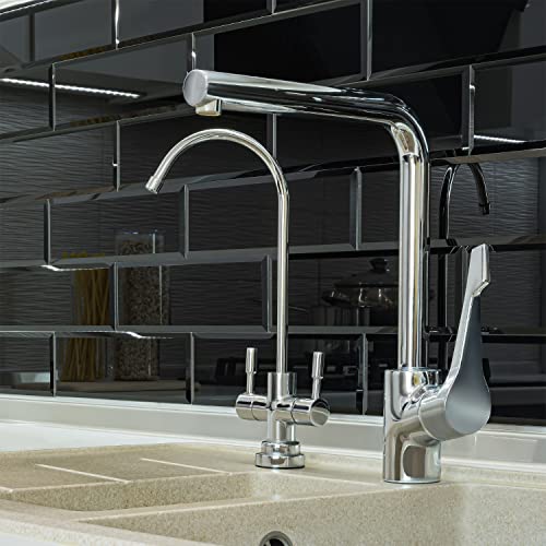 Azulejos de cristal biselados de alta gama para proyectos premium 5