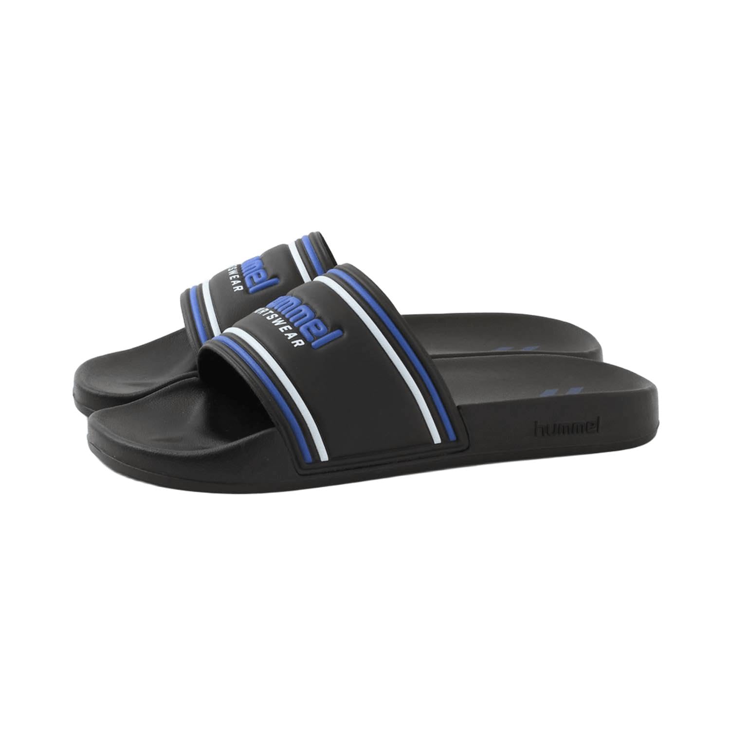 hummel Mixed Pool Slide RT Flip Flops, Anthracite, 7.5 UK, Charcoal, 8.5 UK