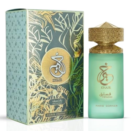 Khair Pistachio by Paris Corner for Unisex Eau De Parfum 100ml Spray