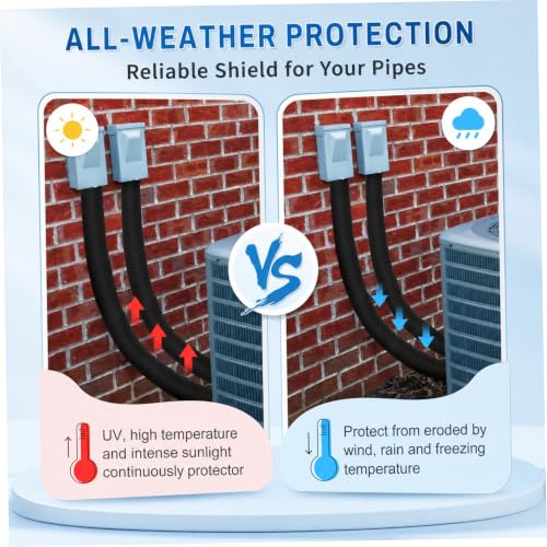 Funda de manguera de CA portátil que elimina el calor residual 5