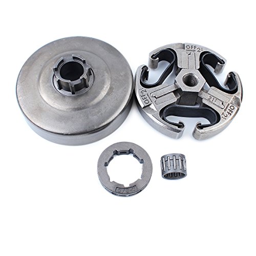 HAISHINE 3/8'Roulement d'aiguille de Jante de pignon de Tambour 7T pour Husqvarna 268 272 268XP 272XP 61 66 266 pièces de Rechange de tronçonneuse