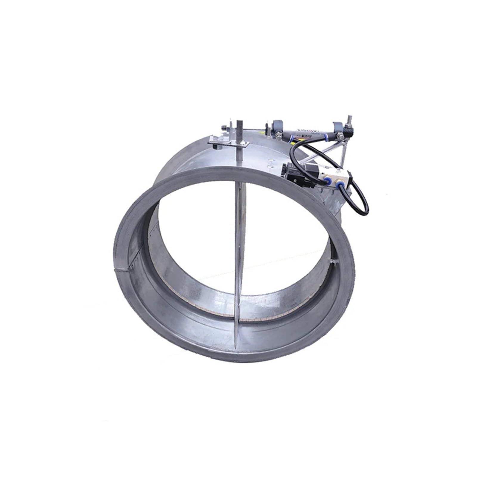 AARTERZZA Air Volume Control Valve Ventilation Pipe Valve Motorized Damper air Duct Valve plastiv air Damper Valve(Round-ID500mm)