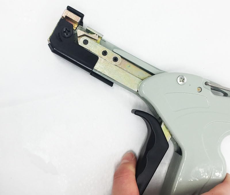 LS-338 Automatyczny pistolet do opasek kablowych ze stali nierdzewnej, narzędzia do opasek kablowych ze stali nierdzewnej, szerokość maks. 4,8 mm, narzędzie do mocowania opasek kablowych
