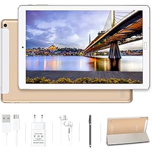 YESTEL Tablet 10 Zoll Android Tablets,Quad Core X2 Tablet 32GB ROM +128GB Erweiterung,8000mAh Batterie| Bluetooth | WiFi…