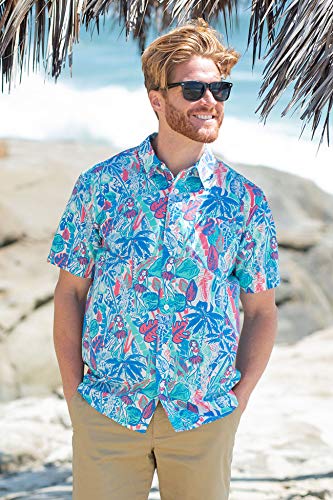 Tipsy Elves The Island Breeze Hawaiian Shirt: X-Large