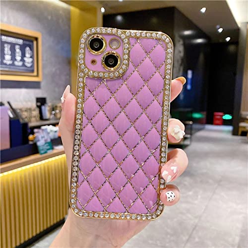 Coque iPhone 13 diamant avec objectif protégé contre les rayures de clés