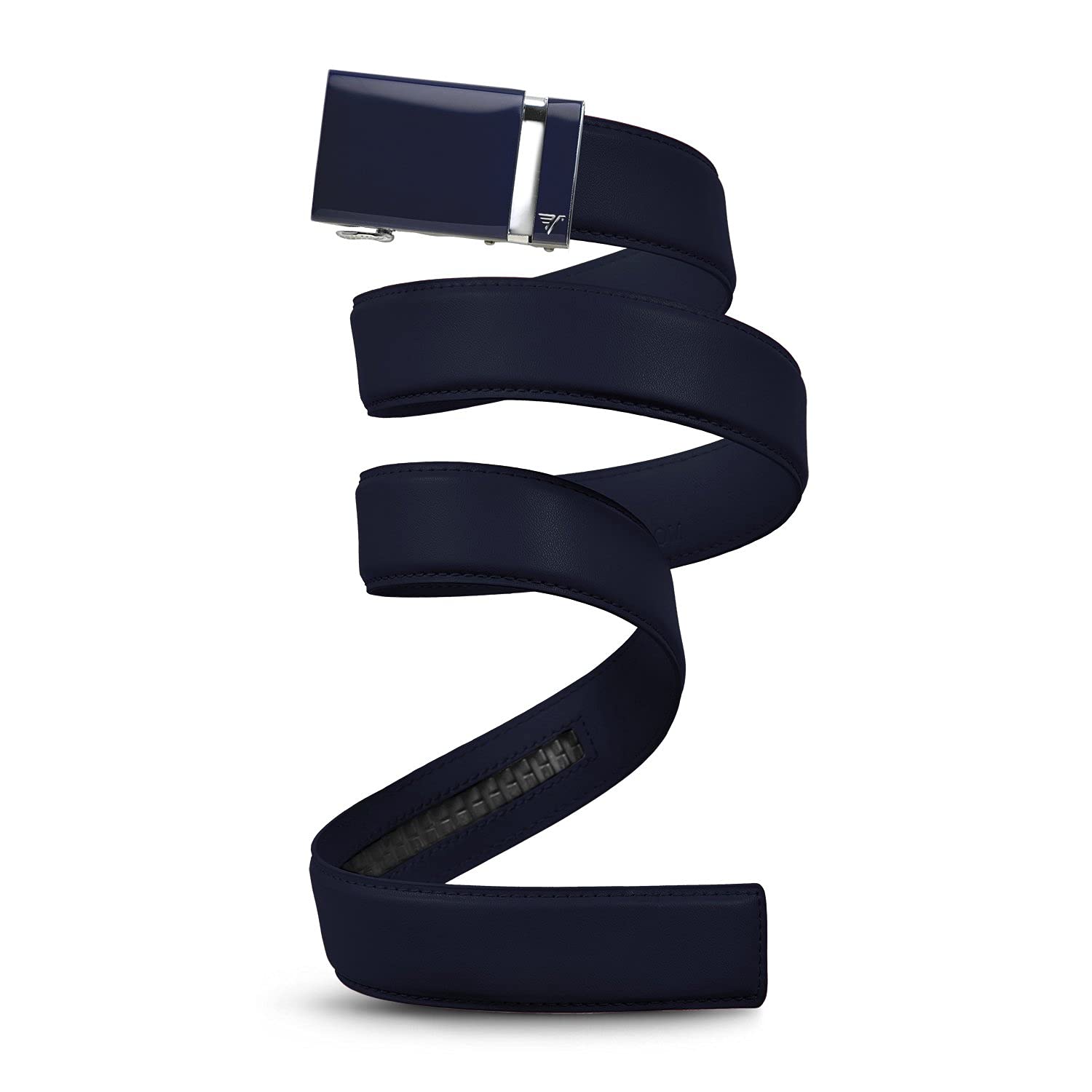 Mission Belt Men's Leather Ratchet Belt, 40mm Solid Collection