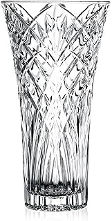RCR 25616020006 Melodia Flower Vase, 16 x 16 x 30.25 cm, Clear Crystal