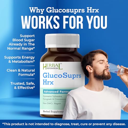 Herbal Destination GlucoSuprs Hrx Supplement