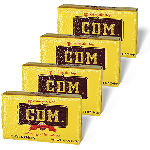 Cdm Regular Grind Automatic Drip Ground Coffee & Chicory 13 Oz. Brick (Pack Of 4) #TOP20