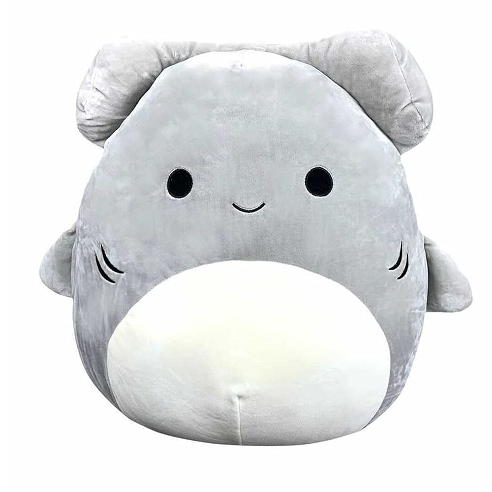Squishmallows Official Kellytoy Plush 8 Inch Squishy Soft Plush Toy Animals (Tank Hammerhead Shark)