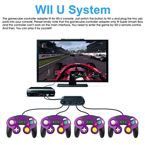 Yccteam Wired Controllers For Switch Gamecube, Ngc Classic Controller For Gamecube, For Ultimate Super Smash Bros (2 Pack) #TOP3