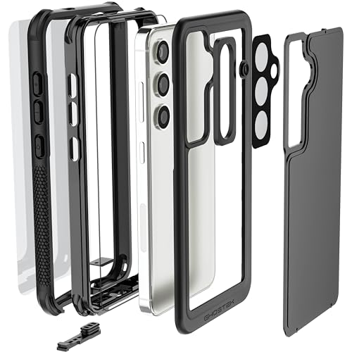 Ghostek Nautical Galaxy S24 Waterproof Case with Screen Protector and Camera Lens Protector Full Body Heavy Duty Protection Underwater Phone Cover Designed for 2024 Samsung Galaxy S24 (6.2") (Black) by Ghostek - Image 6