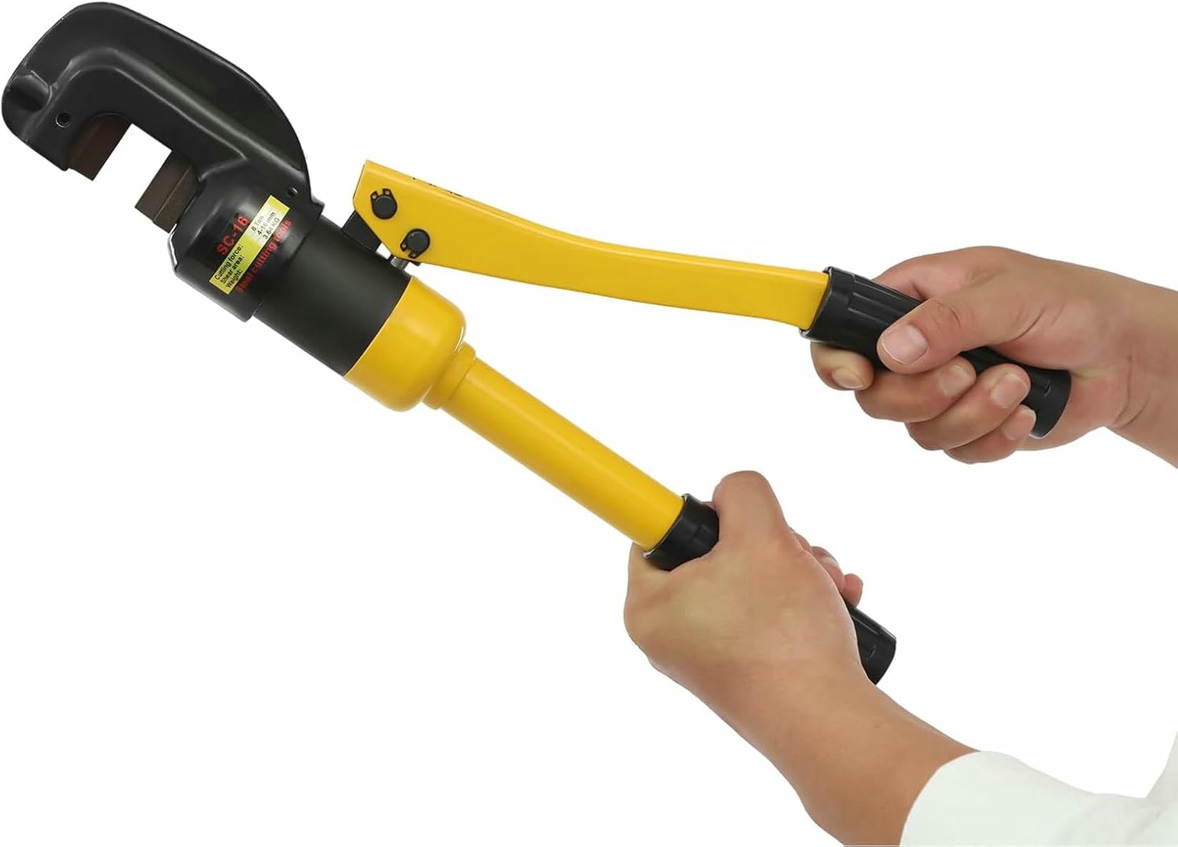 8T RECARE HIDRÁULICA PLAJA, Cortadores De Pernos De Servicio Pesado Portátiles Con Caja, Cortador De Barras Hidráulico De Mano, Herramienta De Corte Para La Construcción, Electricidad, Electricidad