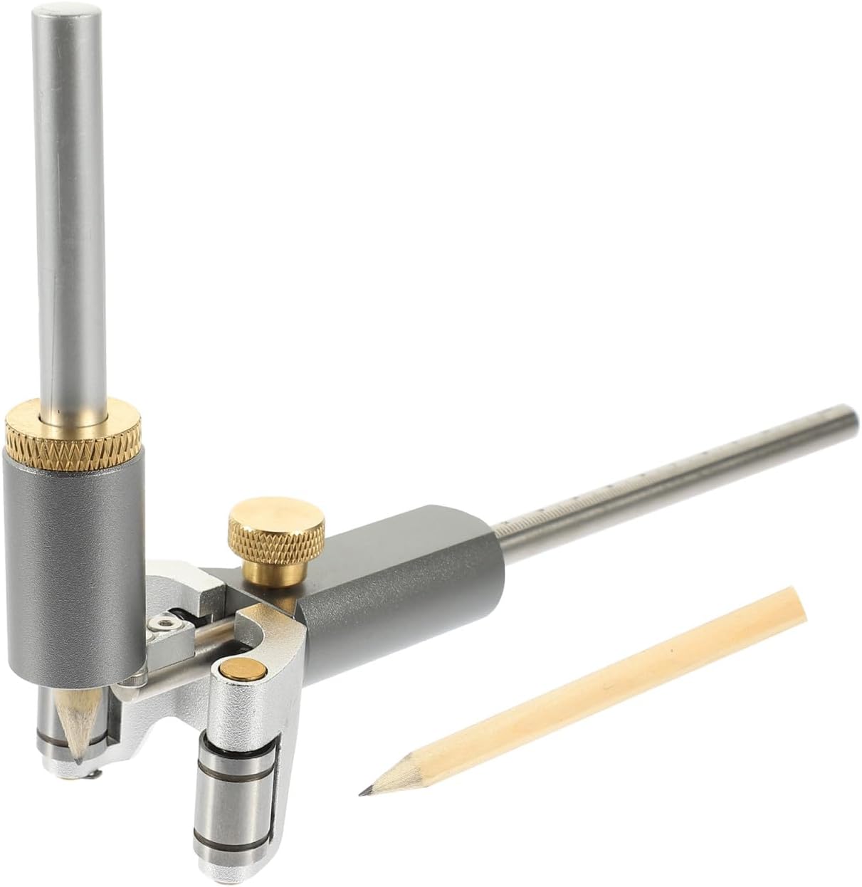 Angoily Automatic Scriber Marking Gauge Handheld Multifunctional Woodworking Tool Range for Accurate Measurement Random Color