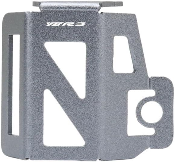 Guard rear brake fluid Motorcycle CNC Rear Brake Fluid Reservoir Guard Cover Protector Oil Cup For YZF-R3 YZF-R25 YZF R3 R25