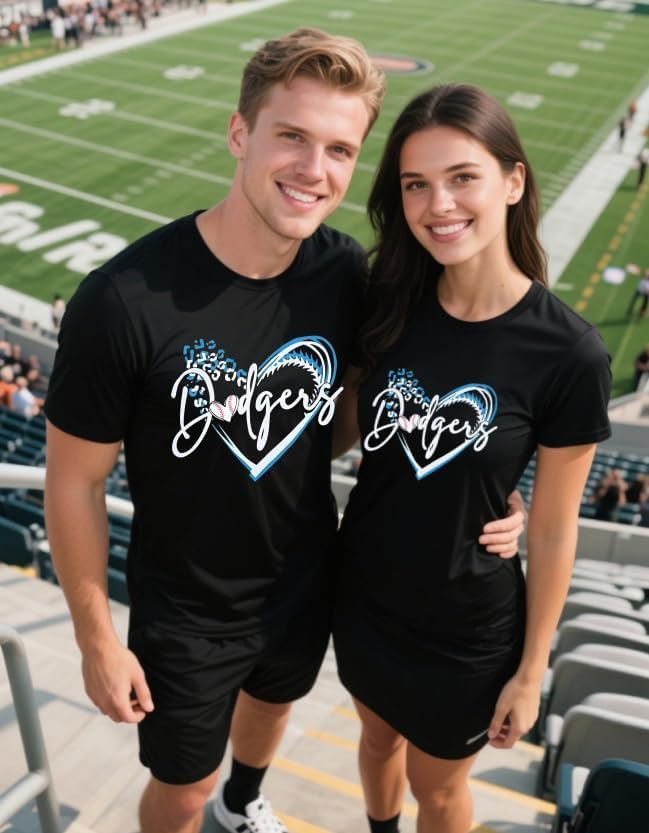 Baseball Shirt Women Baseball Mom Shirts Funny Game Day Shirt Casual Ball Short Sleeve Tee Top - Image 4