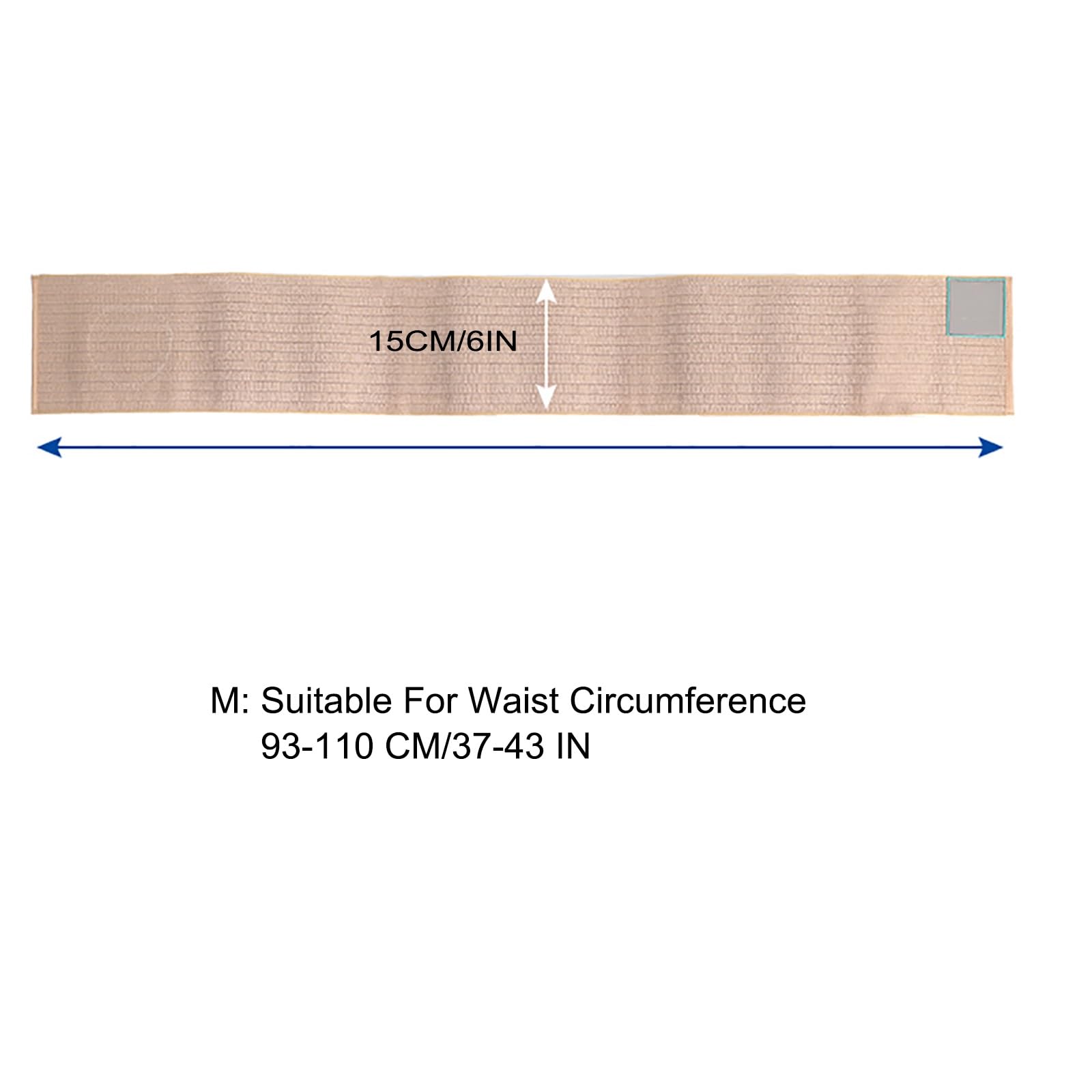 Fascia Ernia Ombelicale per Uomini e Donne Sollievo dal Dolore e dal Disagio da Ernie Ombelicali, Ventrali e Incisionali(Beige,Medium)