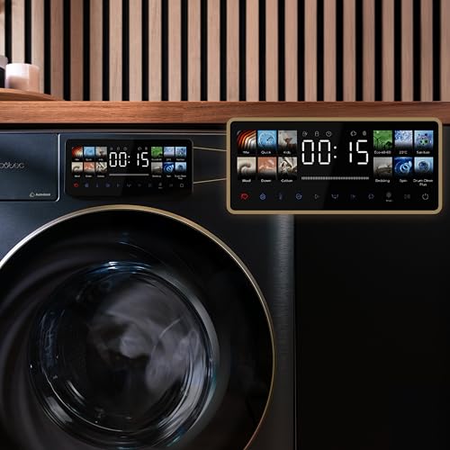 Cecotec Lave-linge 10Kg Chargement Frontal avec Autodose Bolero DressCode 10950 Autodose Inverter 3D Ice Blue A. 1400 tr/min, 13 Programmes, Basse Consommation, Moteur Inverter Plus – Image 5