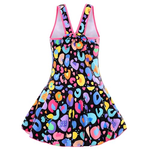 Image of Girls One Piece Unicorn Swimsuit Mermaid Swimwear Rainbow Bathing Suit