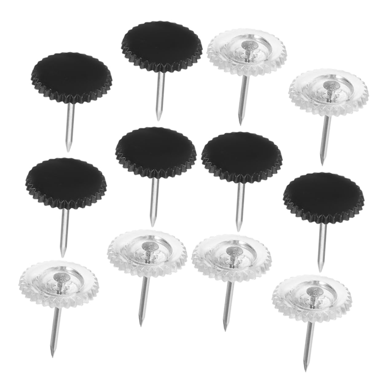 ARTIBETTER 5 Sätze Transparente Pinnwand Reißnägel Dekorative Pushpins Für Korkplatten Und DIY Projekte Für Zuhause Und Büro Einfach Zu Verwenden Und Stilvolles Design 200 Stück * 5
