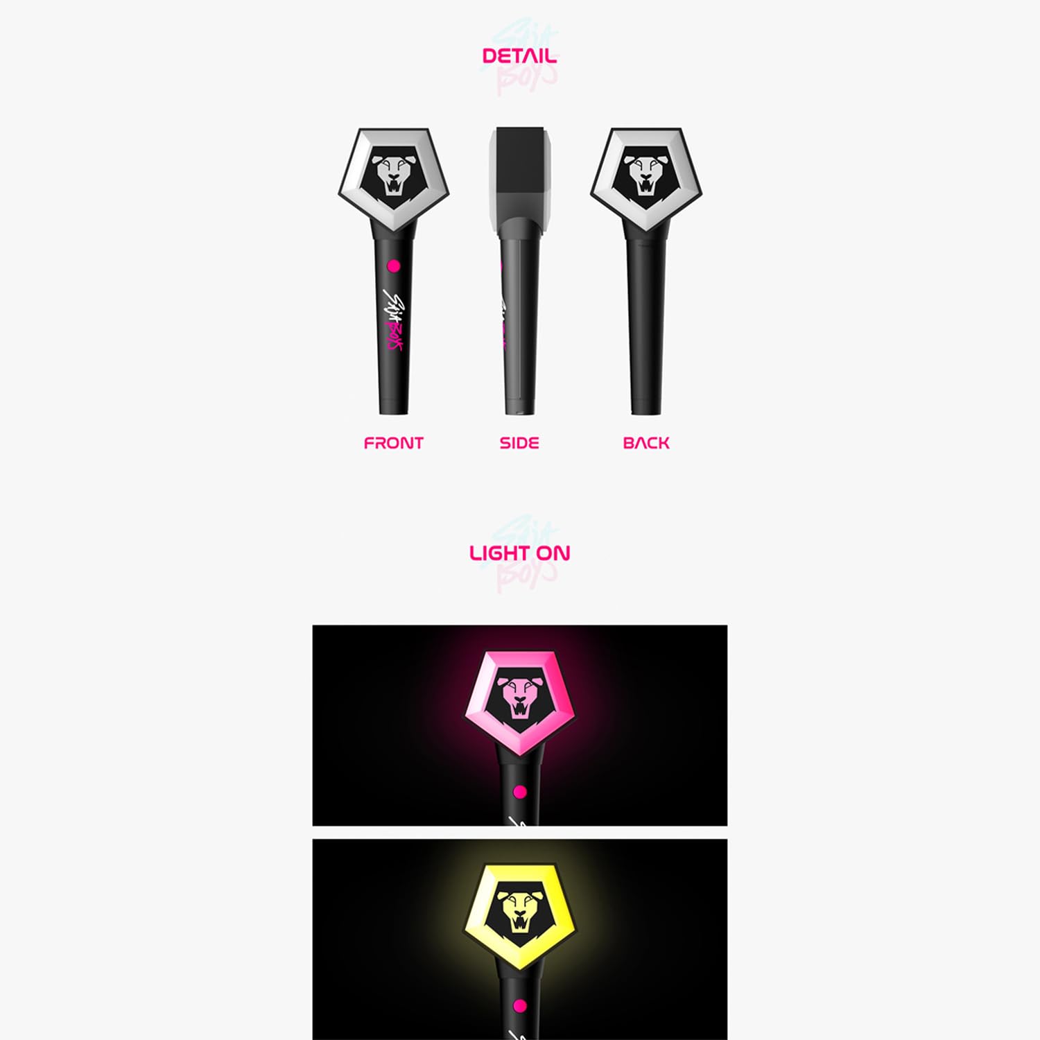 K.POP - SAJA BOYS LIGHT STICK UFFICIALE