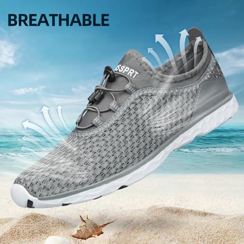 Image of DOUSSPRT Men's Water Shoes Quick Drying Sports Aqua Shoes