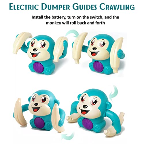 Wembley-Dancing-Monkey-Musical-Toys-for-Kids-Baby-Spinning-Rolling-Doll-Tumble-Toy-with-Voice-Control-Musical-Light-and-Sound-Effects-with-Sensor-ISI-Mark-Made-in-India