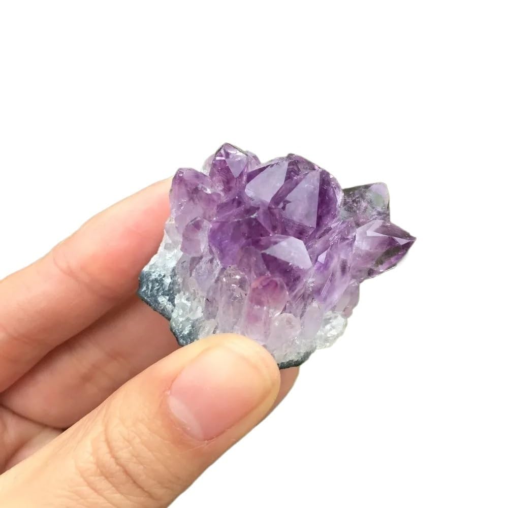 JRBJWYVV Decorative Ornaments Amethyst Quartz Crystal Cluster Office Decoration Ornaments