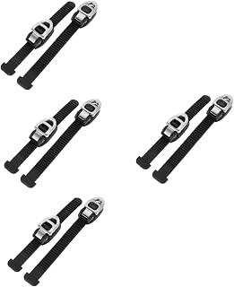 Artibetter 8 Pcs Skate Buckle pro Skateboard pro Tools Specialty Tools Skate Shoes Buckle Straps Skate Supplies Skate Fixing Leash Fixed Buckle Straps Skating Shoes Buckle Straps Skates PVC