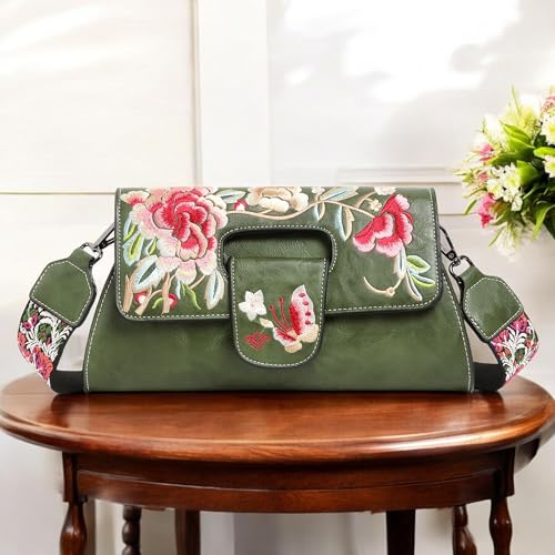 Image of EXOTIC Premium Beige Sling Bag Premium Floral Emboridery shoulder sling bag