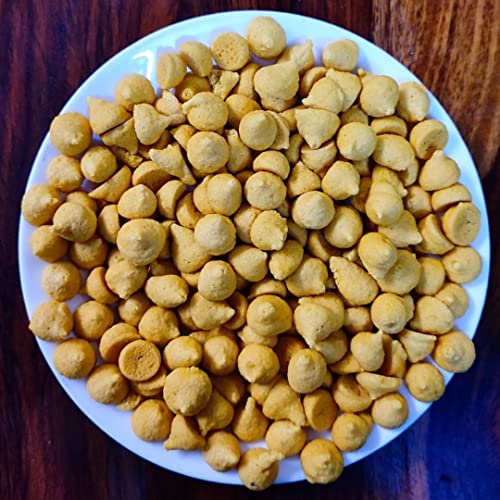 Image of KVD Collection Bangla Premium Handmade Bengal Sona Moong Dal Bori - 250 grams (Mix Size)