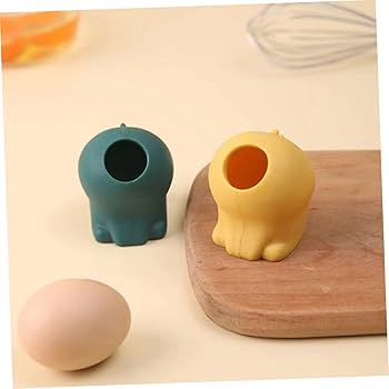 Amazon | MOLUCKFU 2個 エッグセパレーター 卵調理器具 ひよこ卵