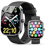 Fempoin Smart Watch for Women Men(Answer/Make Call), Fitness Watch with 120+ Sport Modes, 1.96" HD SmartWatch, Heart Rate/Sleep Monitor, IP68 Waterproof, Pedometer, Activity Tracker for Android iOS