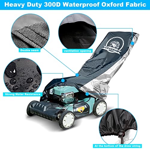 COVERVIN heavy duty waterproof oxford fabric material 300D walkbehind