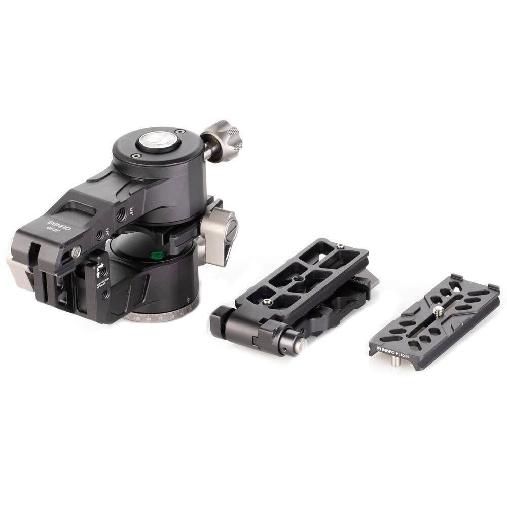 GH2F Folding Travel Style Gimbal Head with Camera Plate 14 lb Load