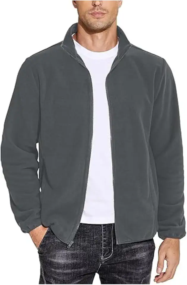 Jaqueta Blusa Soft Masculino Flanelado Gola Alta Inverno