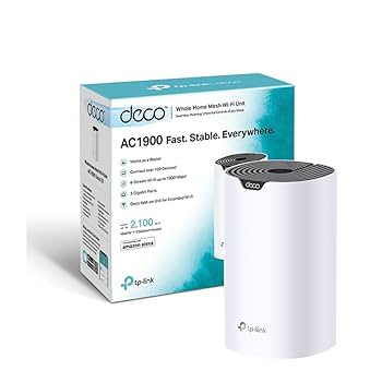 TP-Link Deco S7 AC1900 Whole Mesh Wi-Fi System, Dual-Band