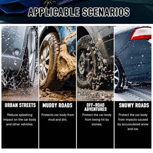 Image of 4Pcs Mud Flaps fit for 2024 2025 Subaru Crosstrek Mud Guards Front Rear Mudflaps Splash Guard Protector Accessories