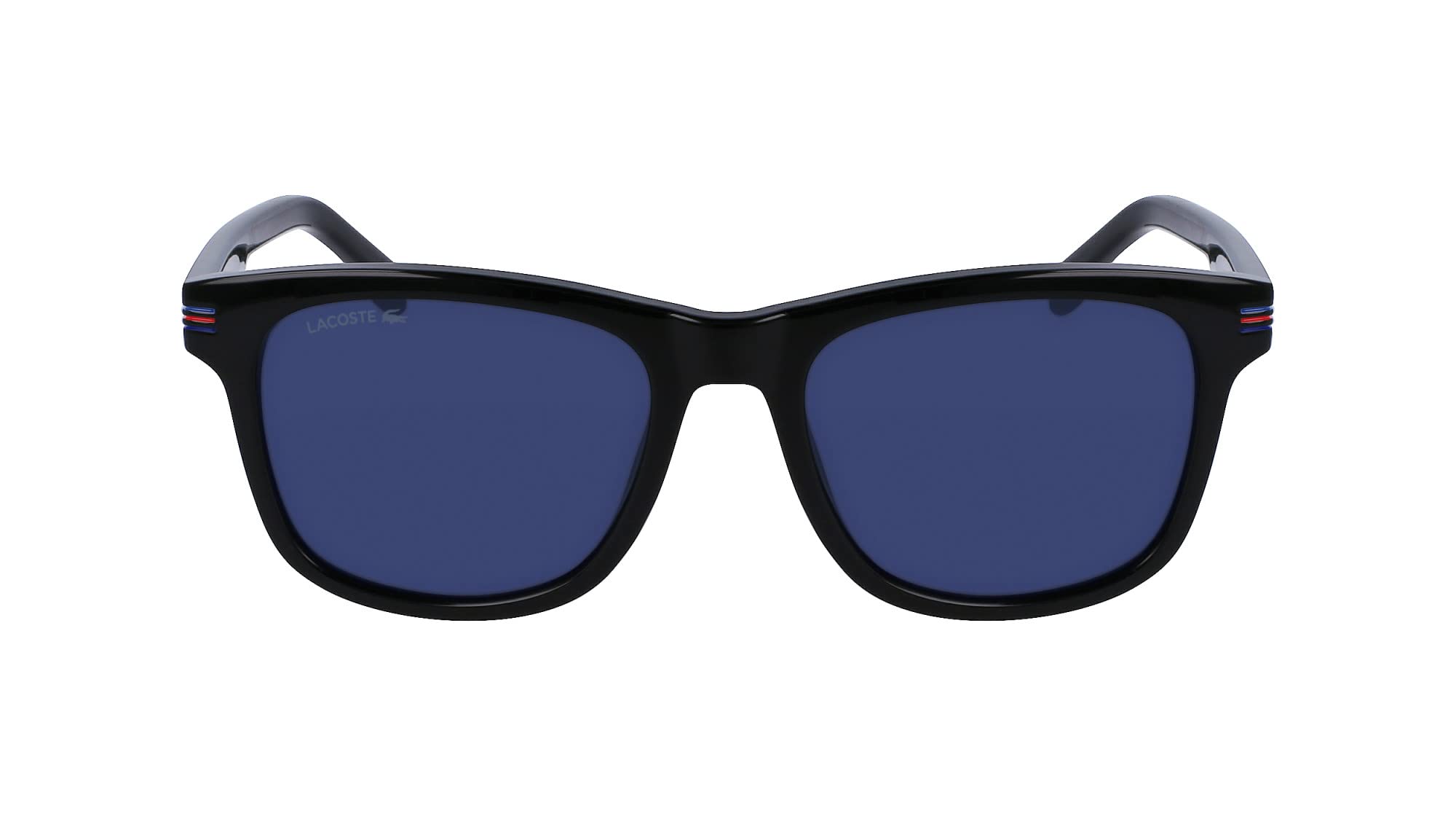 Lacoste Men's Black Sunglasses, 53 Mm, Stylish Sunglasses For A Trendy Look