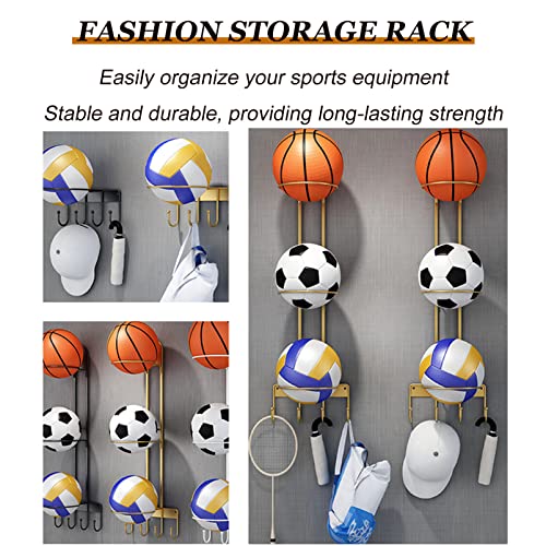 Support mural pour ballons pour ne plus encombrer le sol du garage - 3