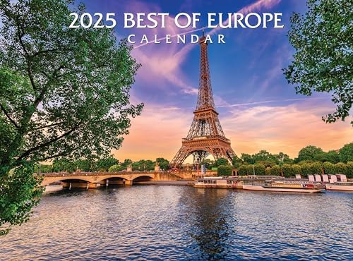 Amazon com: 2025 Best Of Europe Calendar : Office Products