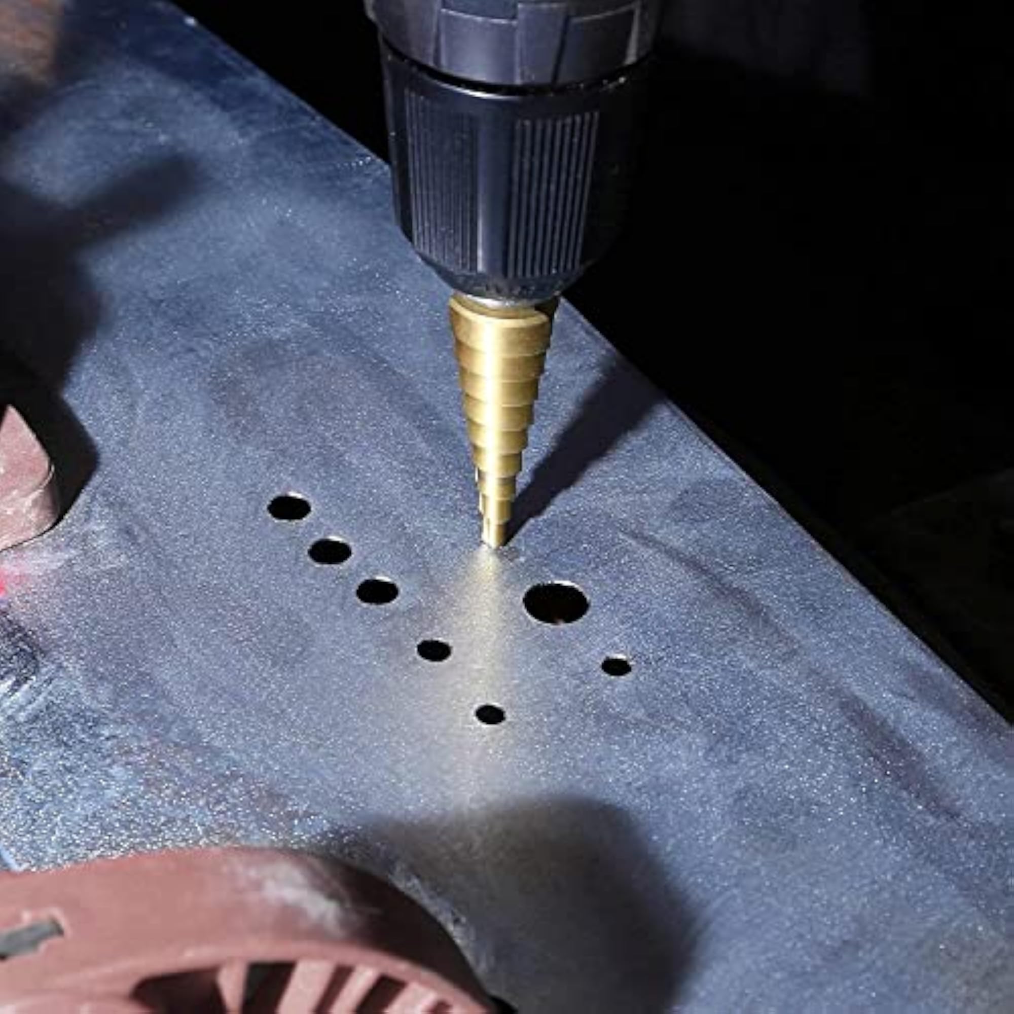 Titanium Coated HSS Step Cone Drill Set