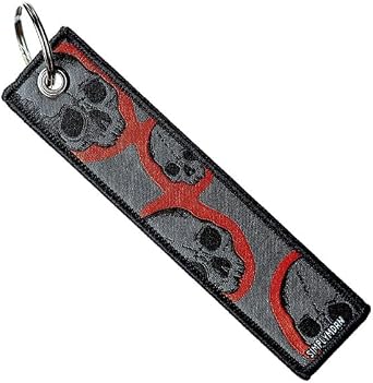 SIMPLYMDRN Keychain - Automotive Design - Cool Keychains for Men - Ideal Gift for Boys - Embroidered