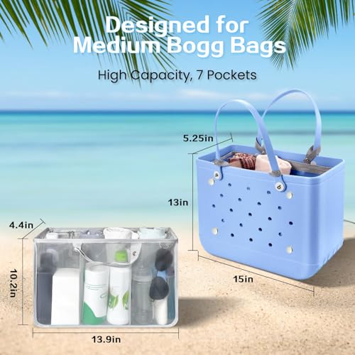 Image of XYFuuee Beach Bag Organizer Insert Divider for Medium Bogg Bag Accessories
