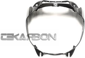 Carbon Fiber Headlight Cover, for Ducati Xdiavel 2016-2018, 1x1 Plain Weave